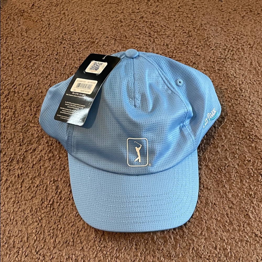 PGA Airflux Light Blue Golf Cap